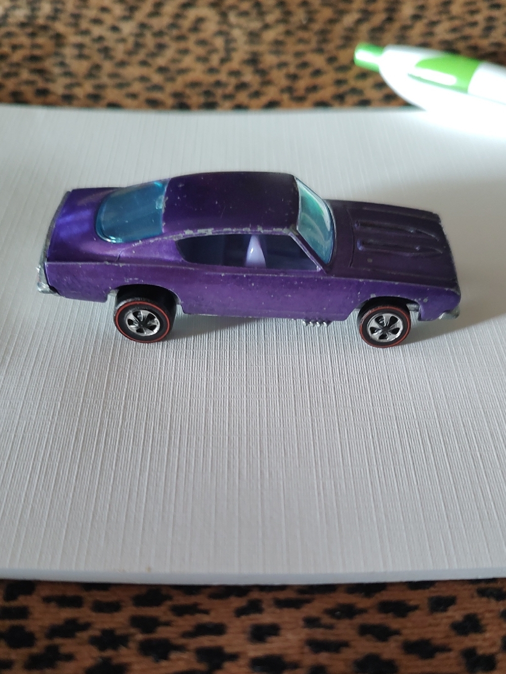 1967 Redline Hot Wheels Custom Barracuda